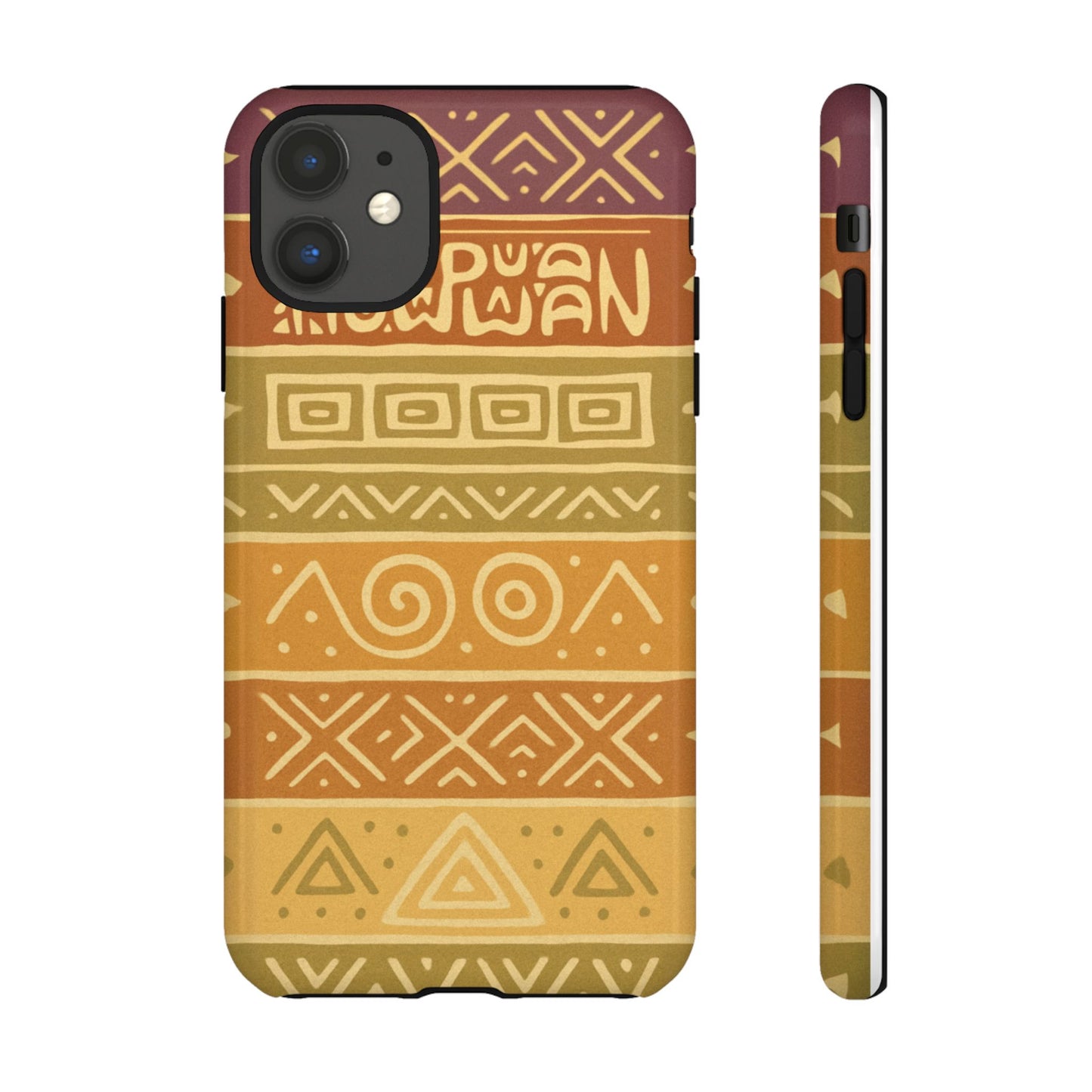 Soft Tribal Design, Papuan Culture - Phone Case