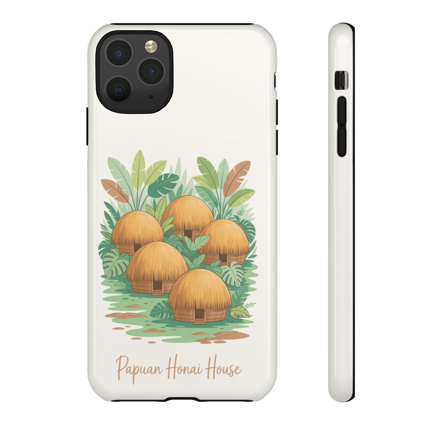 Papuan Honai House Design - Phone Case