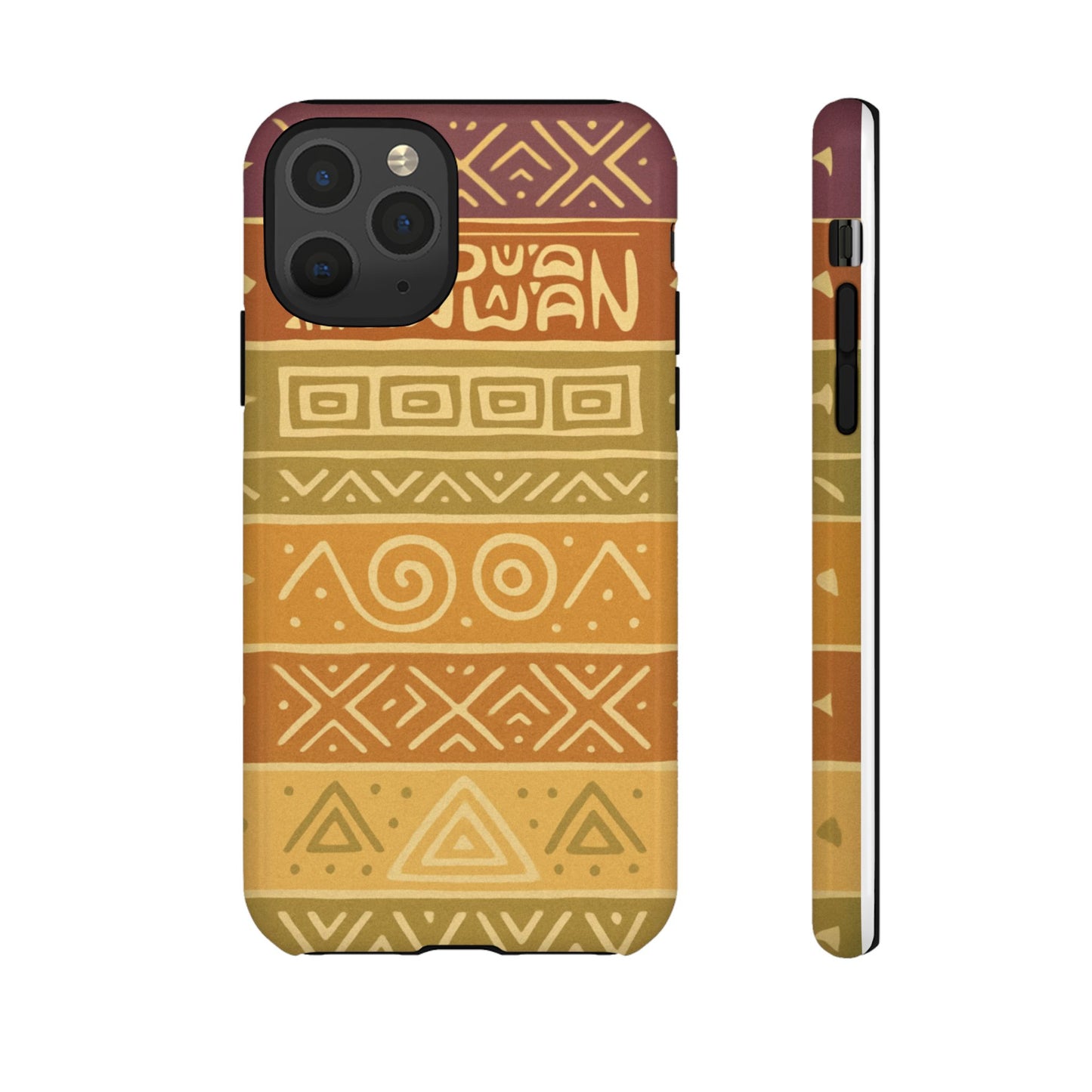 Soft Tribal Design, Papuan Culture - Phone Case
