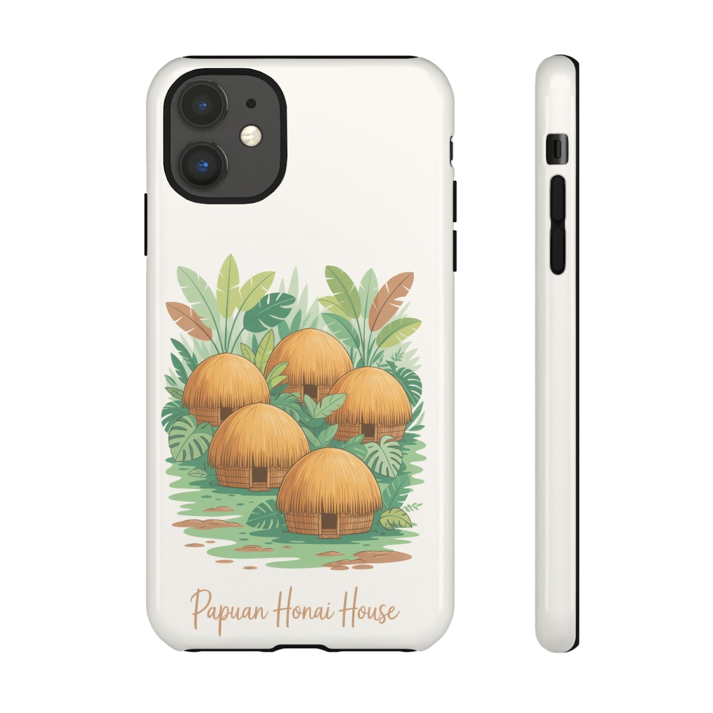Papuan Honai House Design - Phone Case