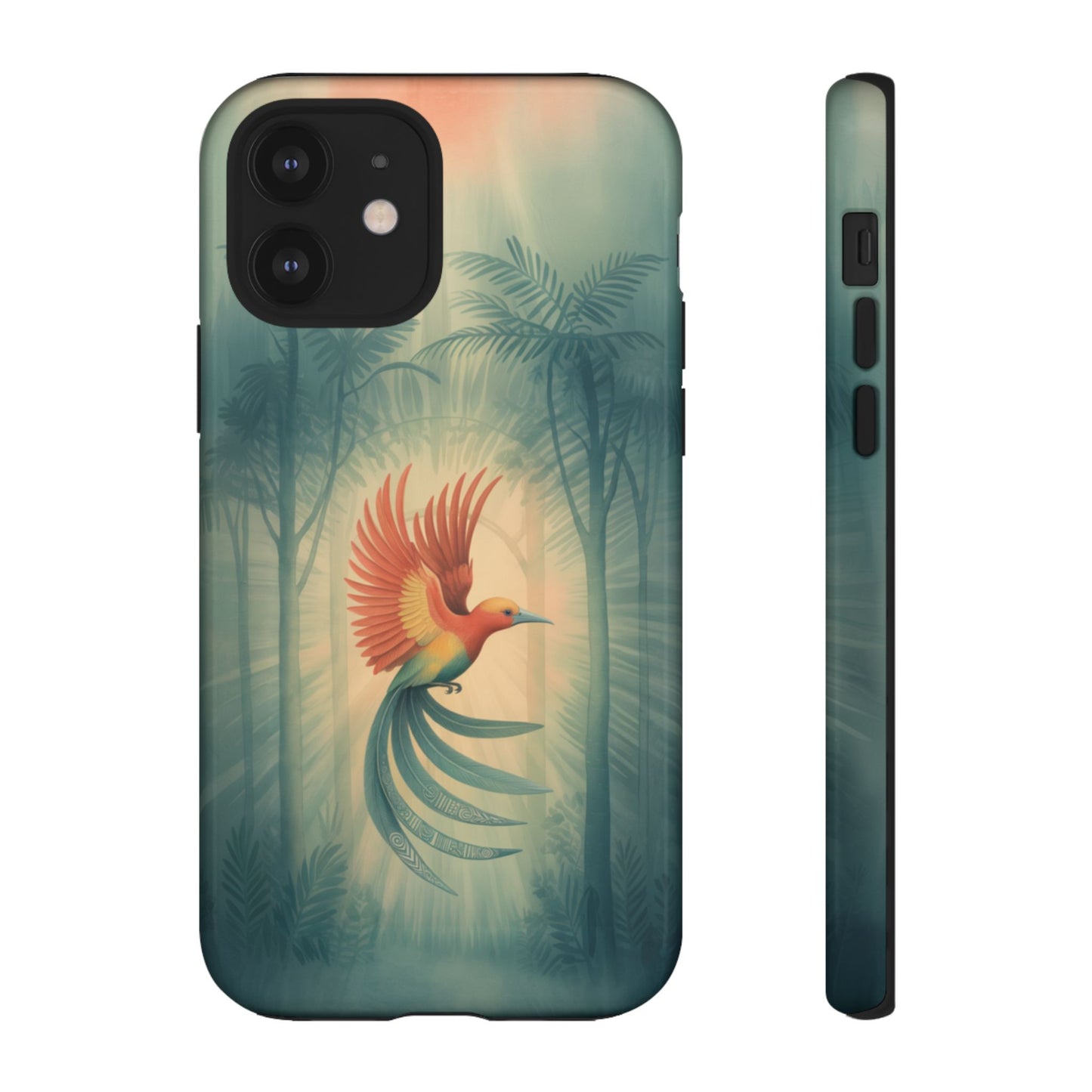 Bird Of Paradise Retro - Phone Case
