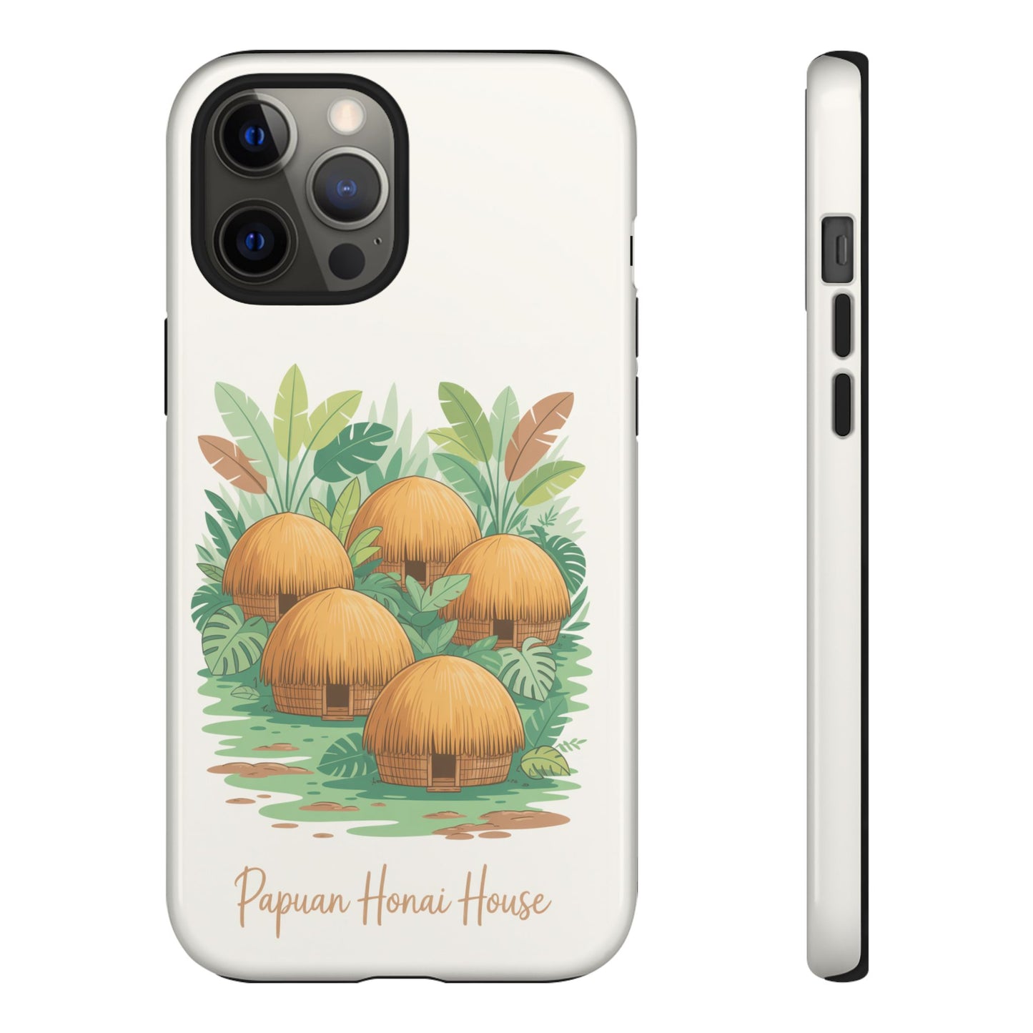 Papuan Honai House Design - Phone Case
