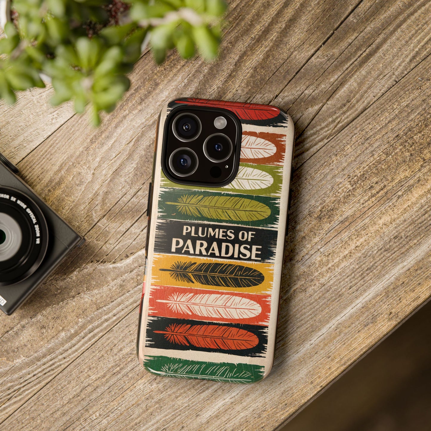 Plumes Of Paradise - Phone Case