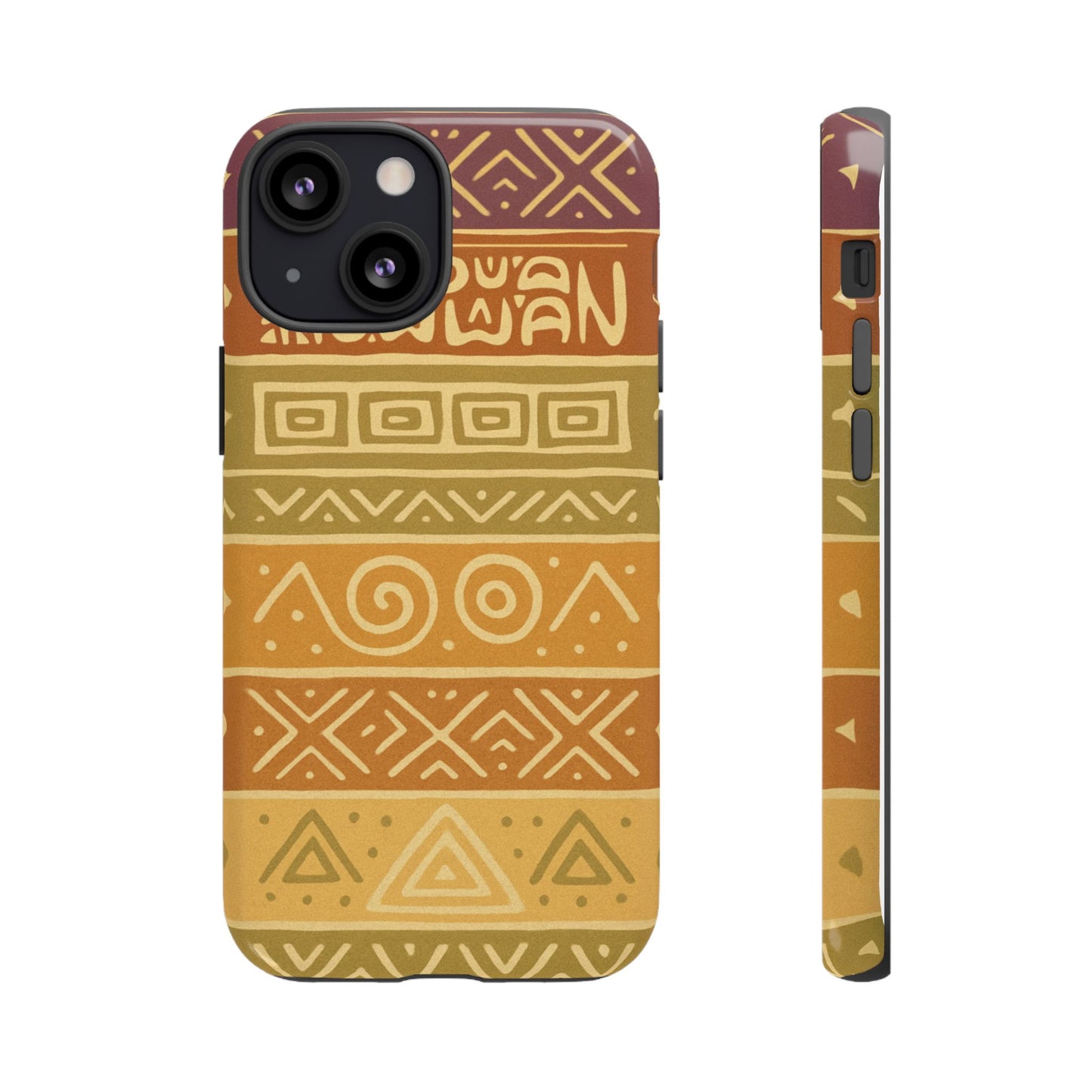 Soft Tribal Design, Papuan Culture - Phone Case