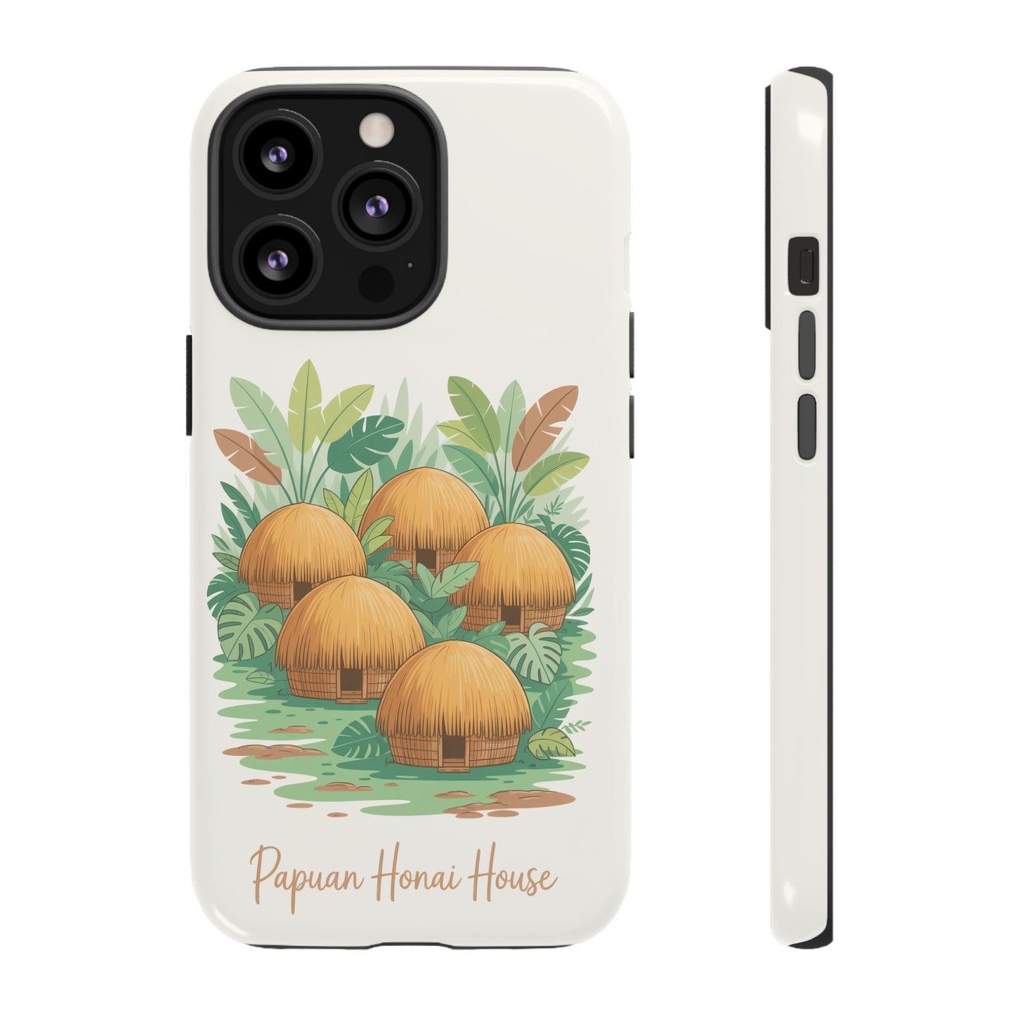 Papuan Honai House Design - Phone Case