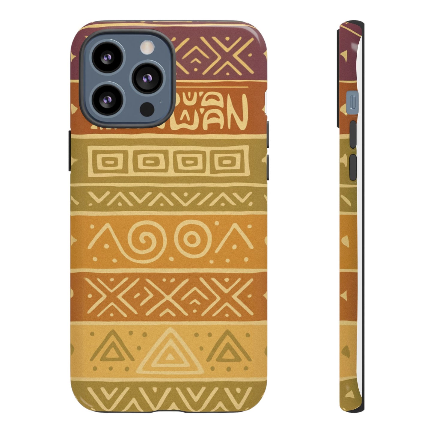 Soft Tribal Design, Papuan Culture - Phone Case