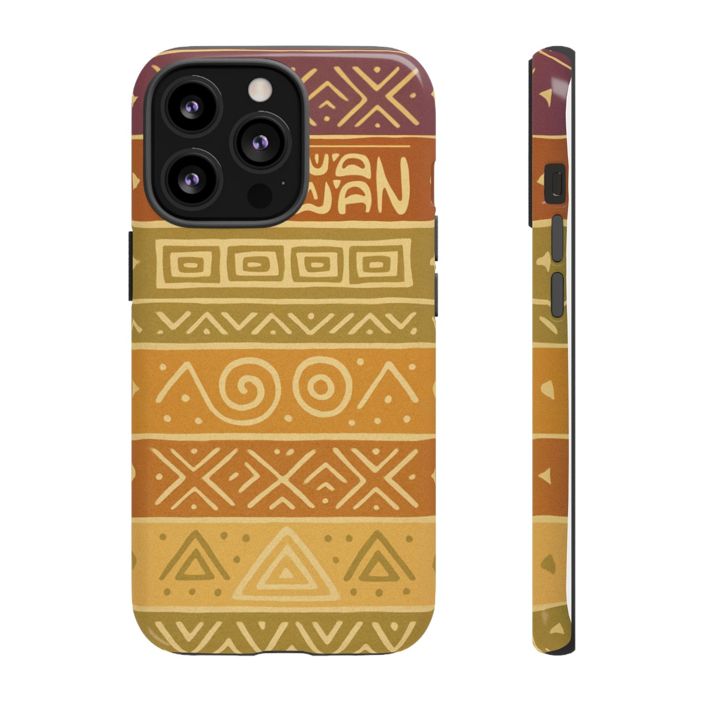 Soft Tribal Design, Papuan Culture - Phone Case