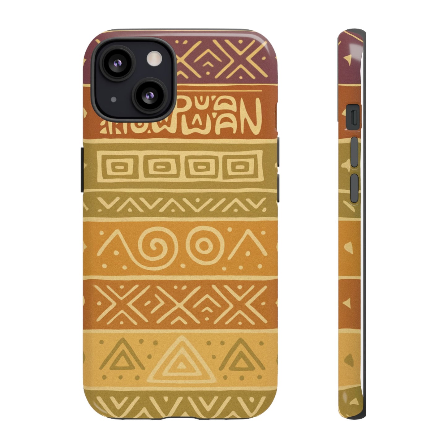 Soft Tribal Design, Papuan Culture - Phone Case