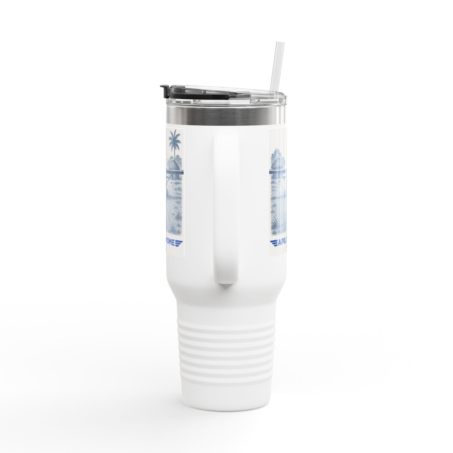 Tropical Takeoff Tumbler – Featuring Pilatus Porter on the Runway