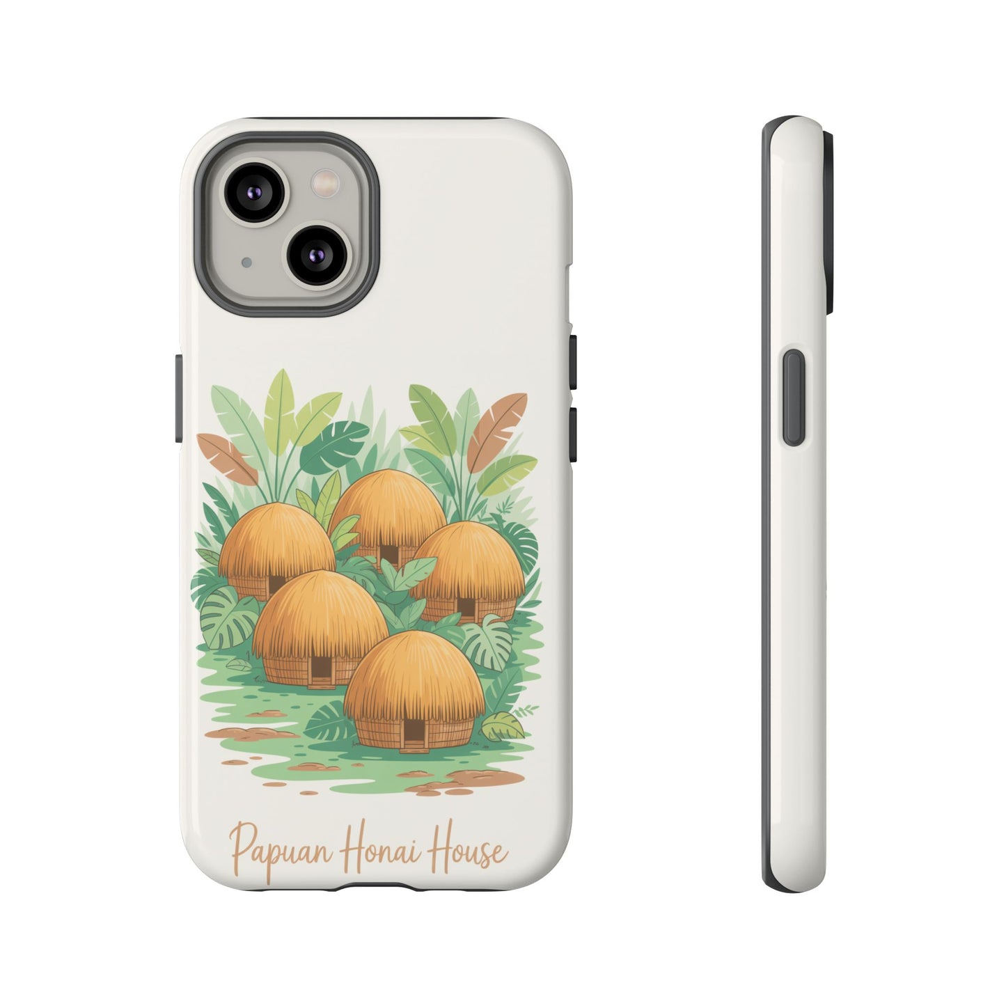 Papuan Honai House Design - Phone Case