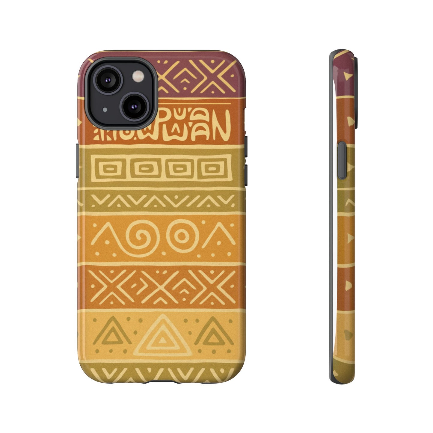 Soft Tribal Design, Papuan Culture - Phone Case