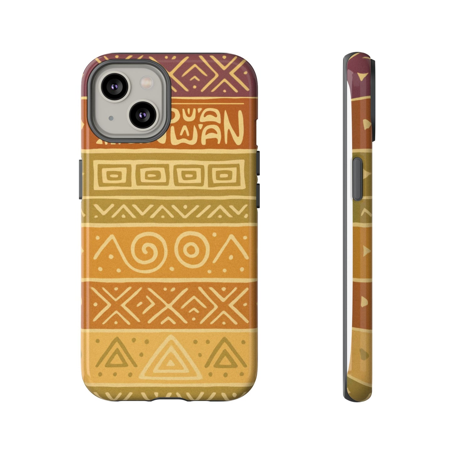 Soft Tribal Design, Papuan Culture - Phone Case