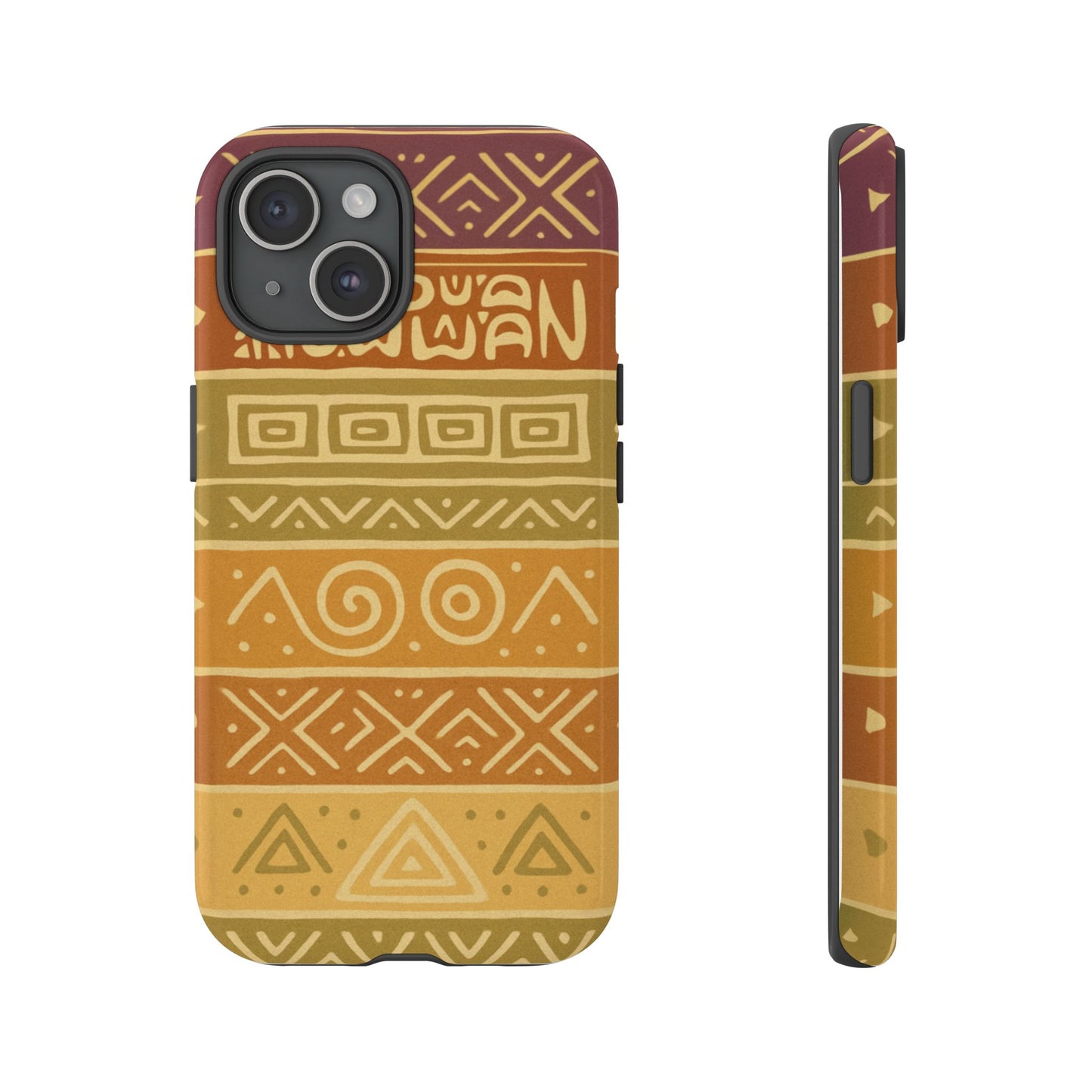Soft Tribal Design, Papuan Culture - Phone Case