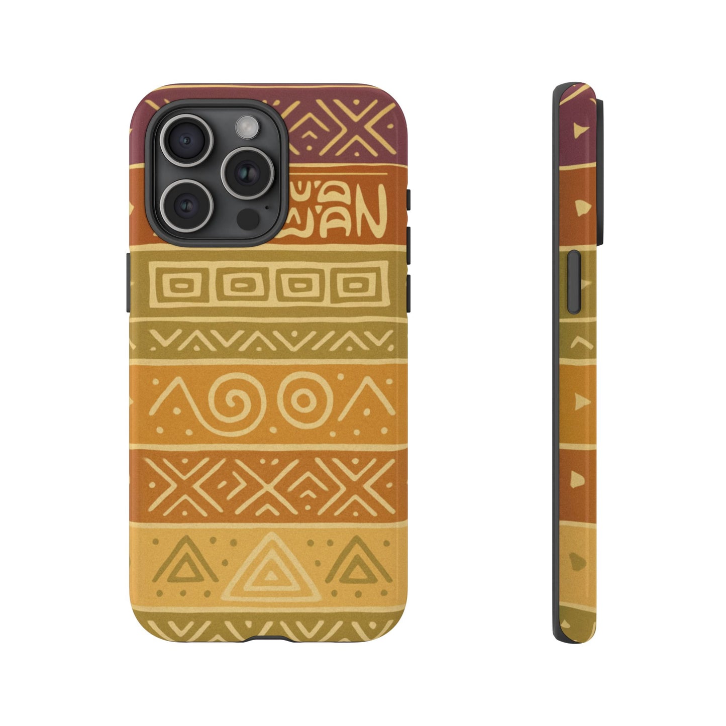 Soft Tribal Design, Papuan Culture - Phone Case