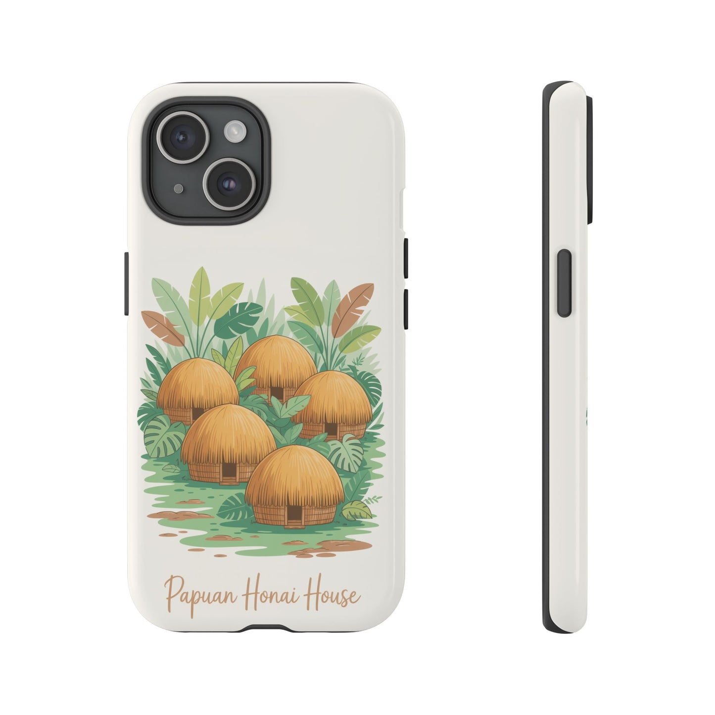 Papuan Honai House Design - Phone Case