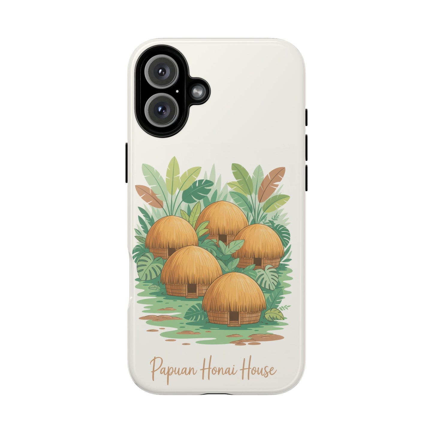 Papuan Honai House Design - Phone Case