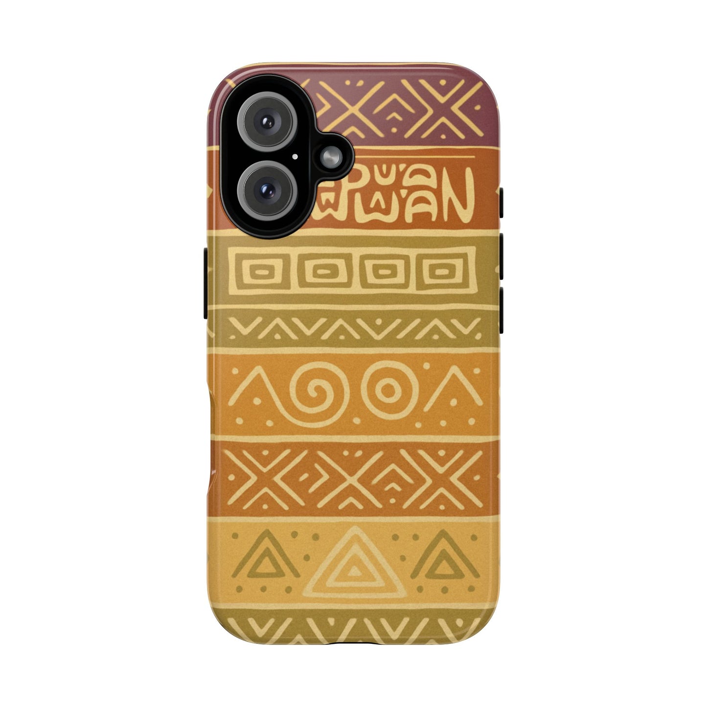 Soft Tribal Design, Papuan Culture - Phone Case