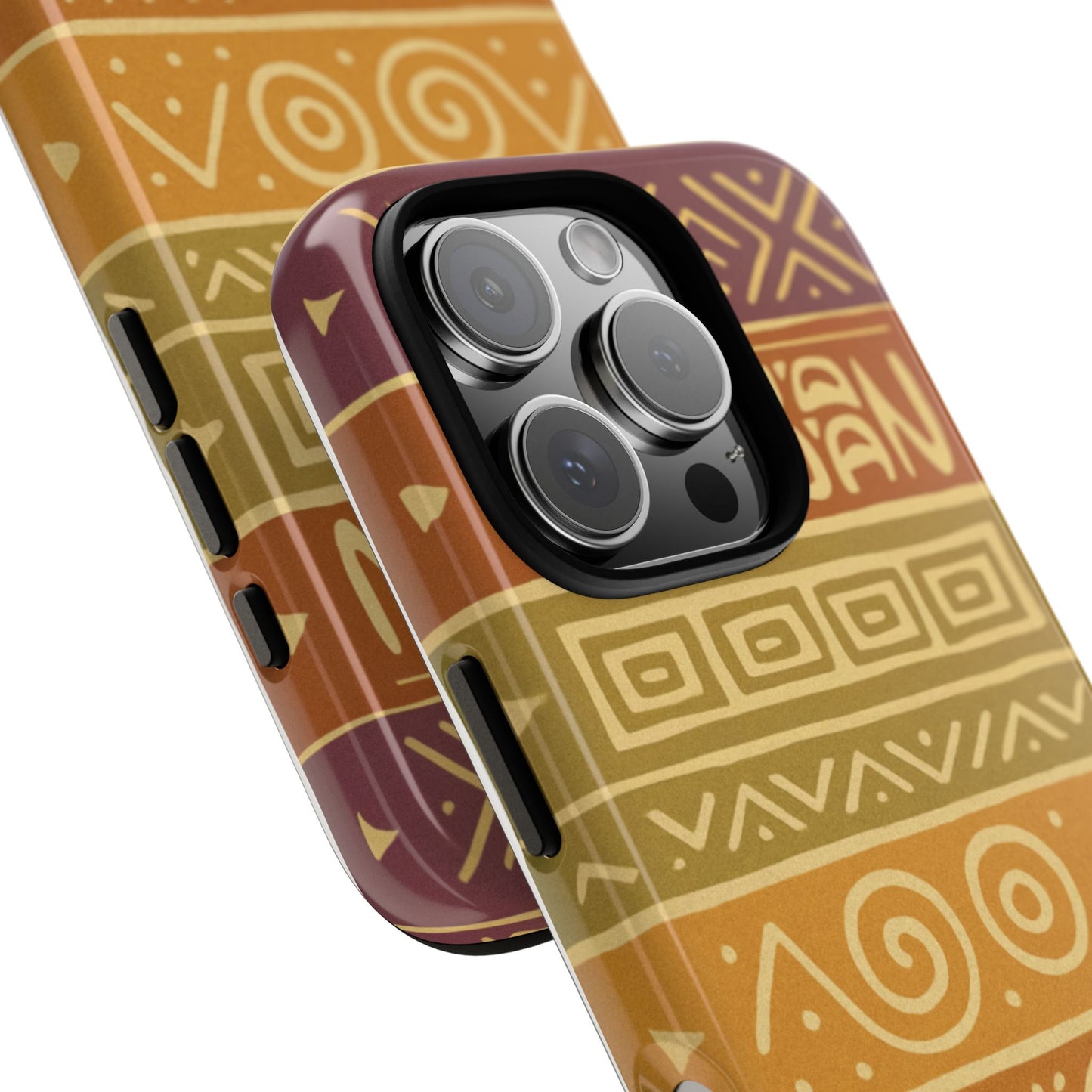 Soft Tribal Design, Papuan Culture - Phone Case