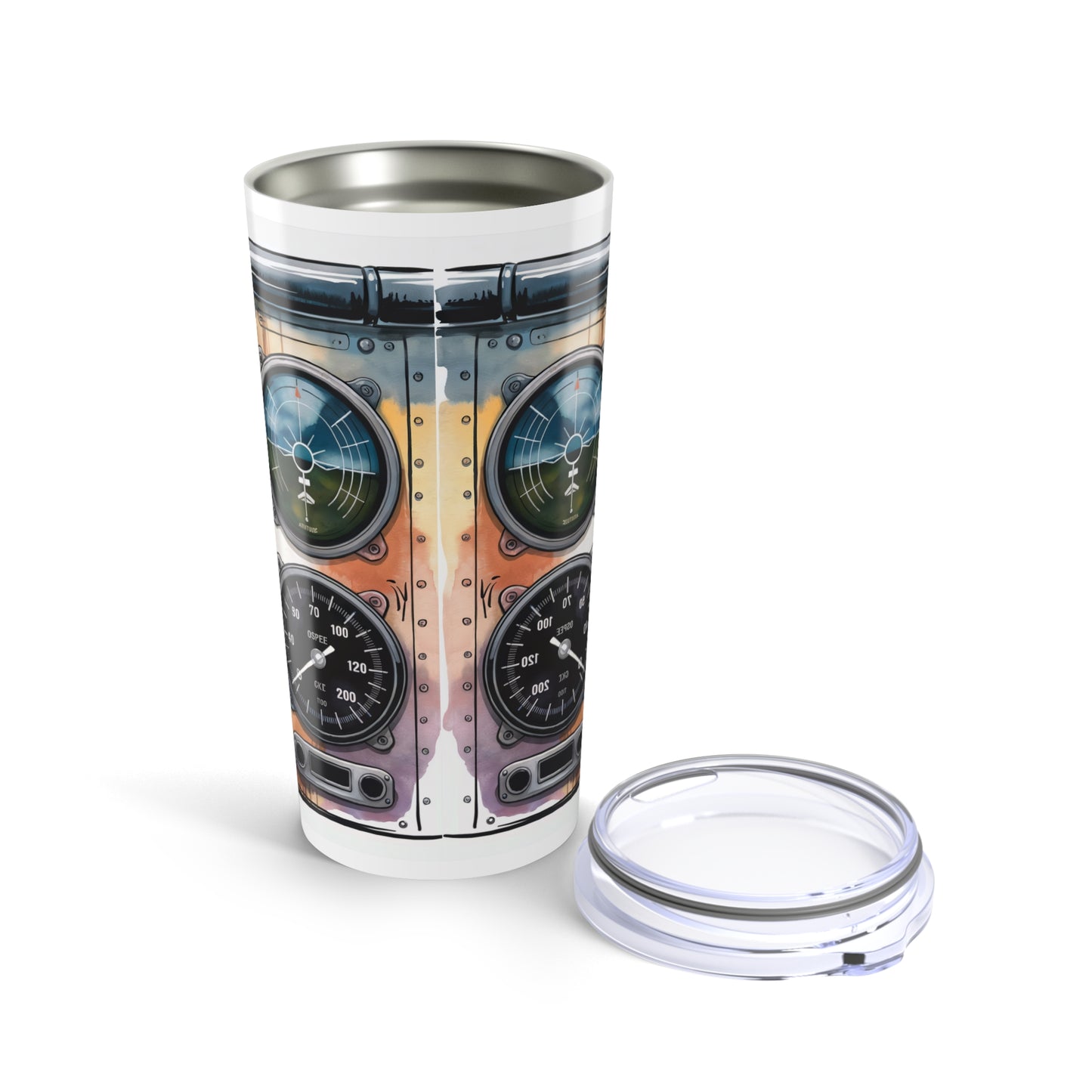 Pilot’s Gauge Tumbler – For Those Who Live by the Dials
