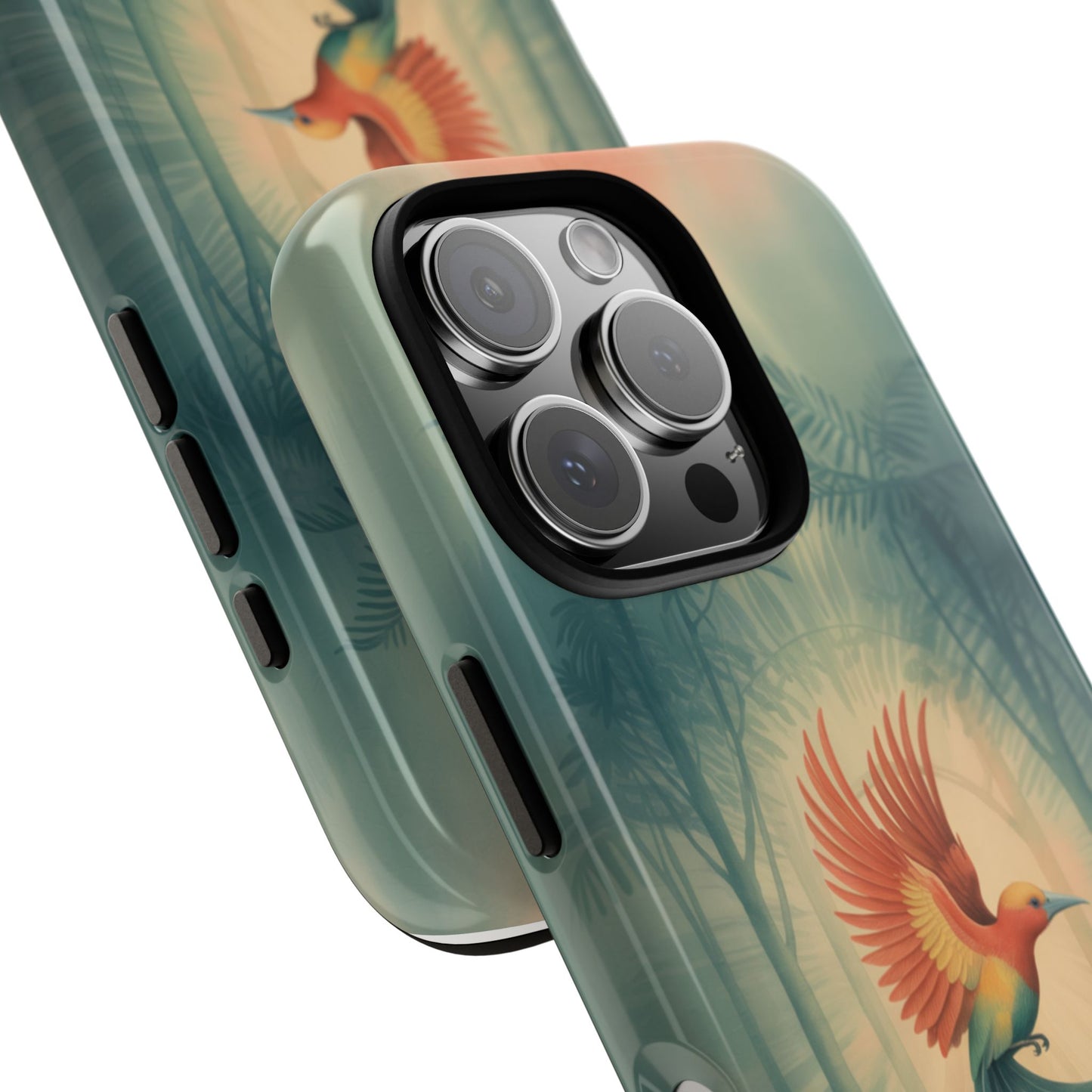 Bird Of Paradise Retro - Phone Case