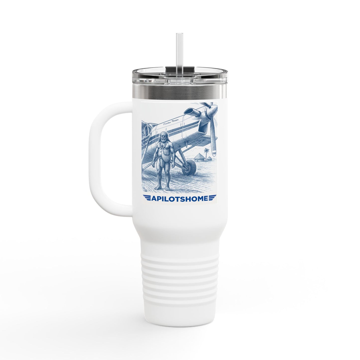 Yohanes Kegou Tumbler – Honoring the Spirit of Papuan Villages
