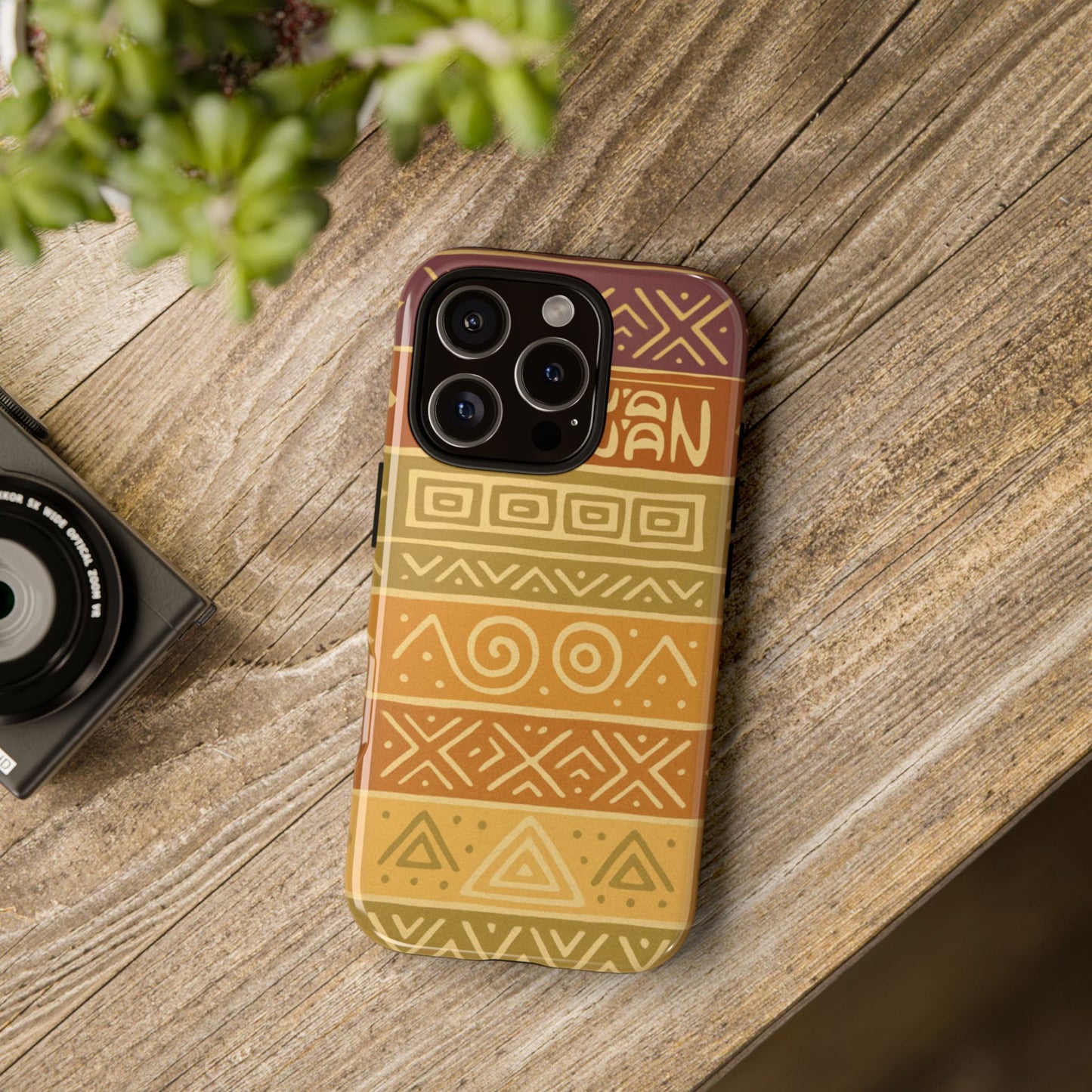 Soft Tribal Design, Papuan Culture - Phone Case