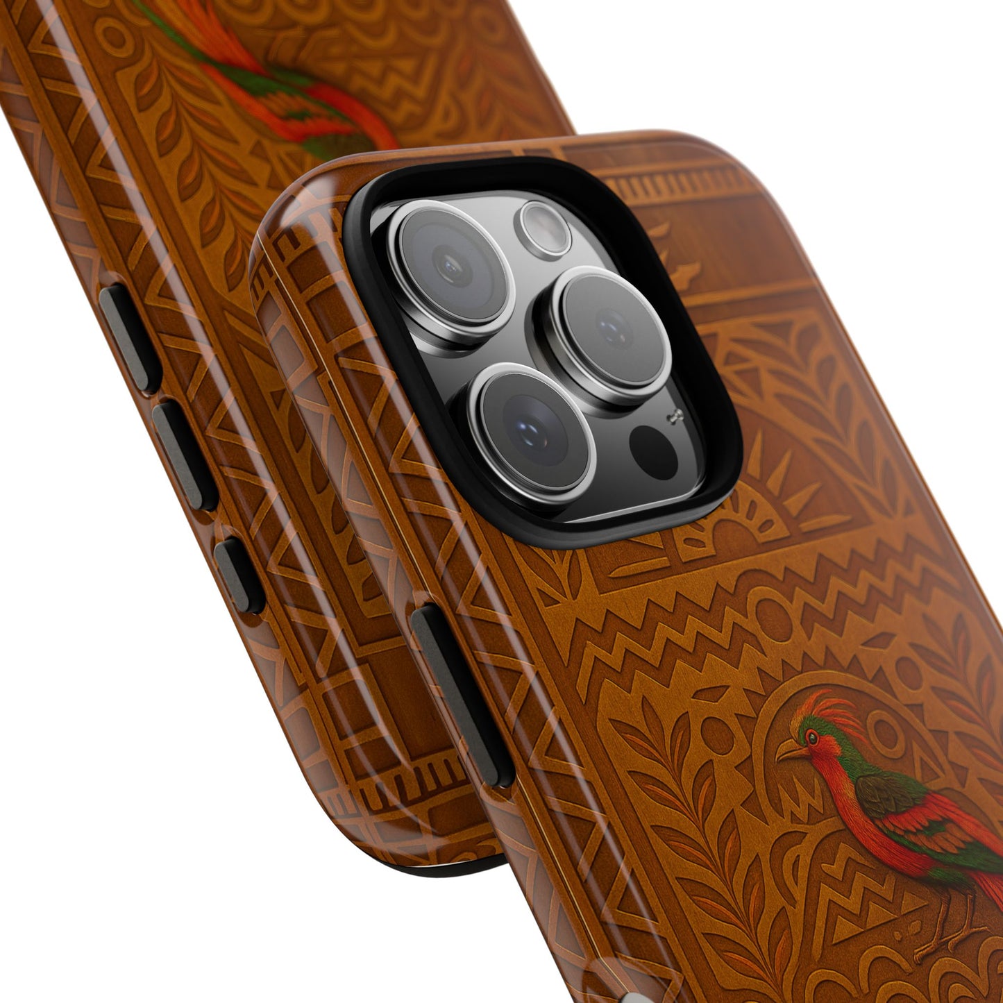 Phone Case - Raggiana and Traditional Mask Tough Case