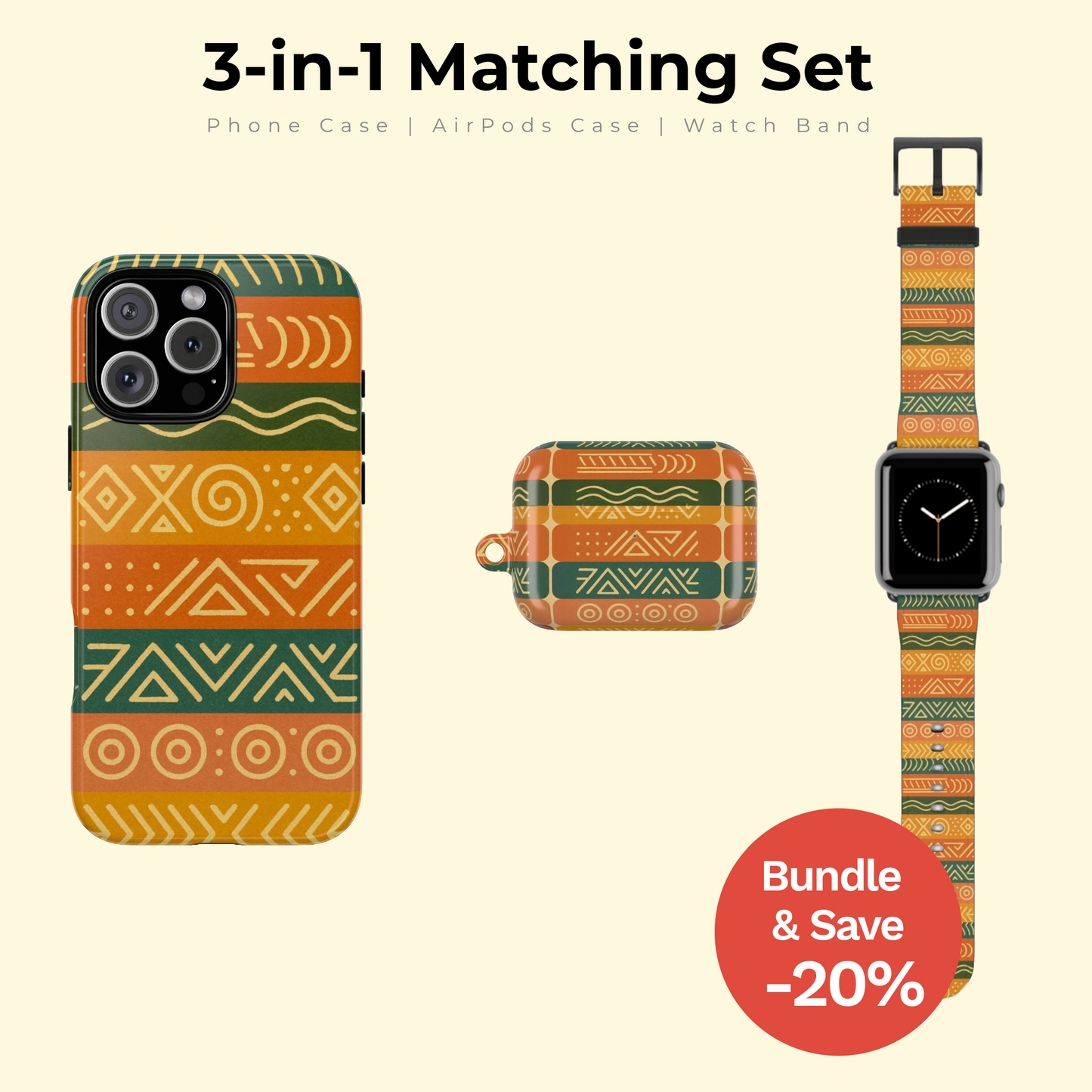 Tribal Motion Bundle I 3-Piece Tech Accessory Set