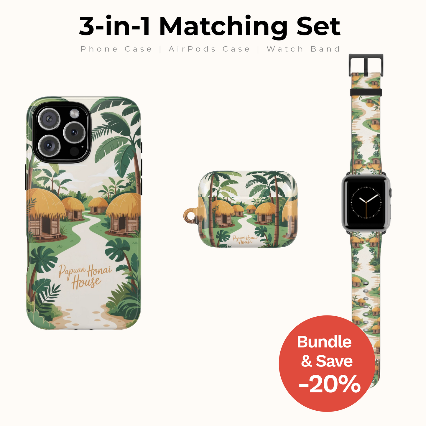 Honai Horizon Bundle I 3-Piece Tech Accessory Set