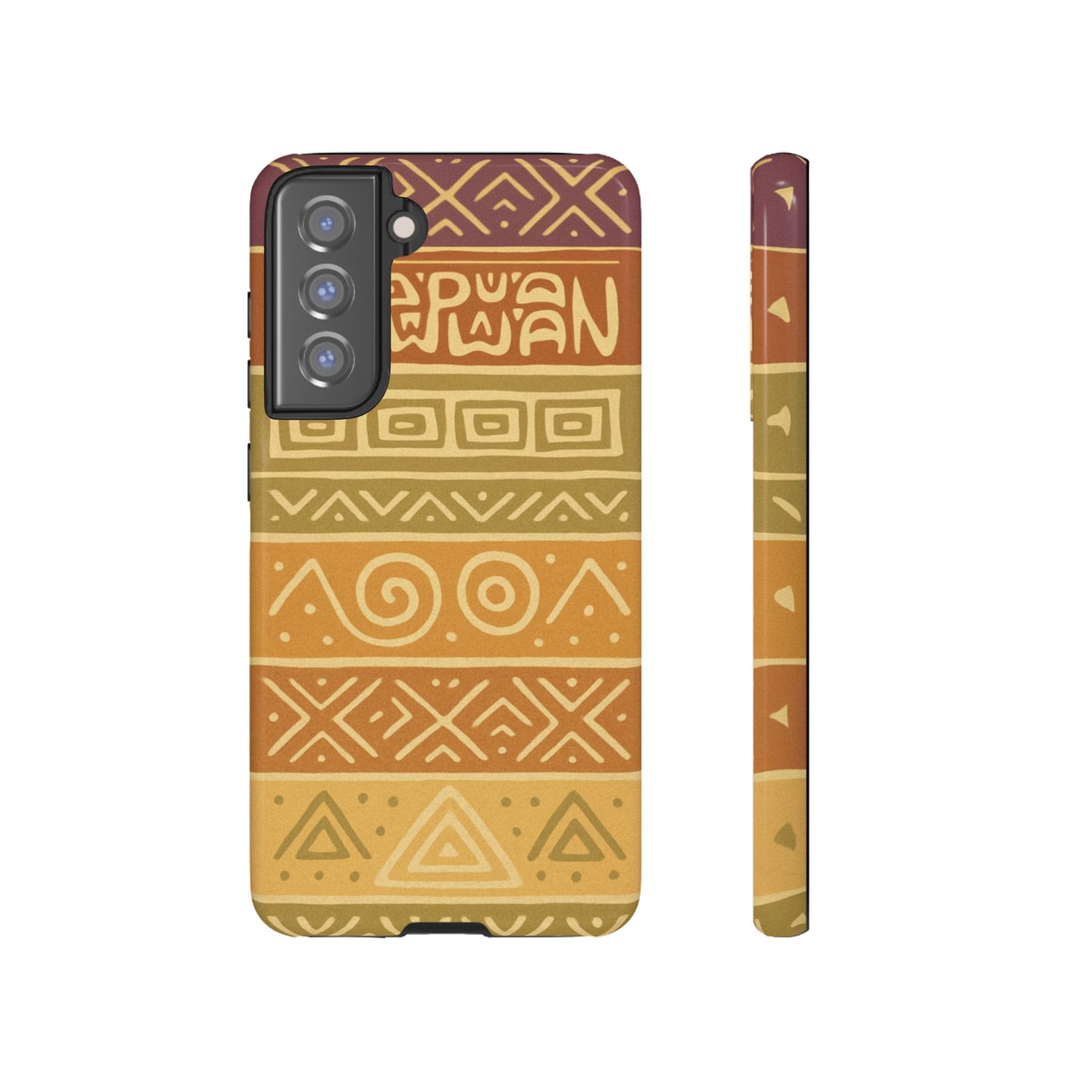 Soft Tribal Design, Papuan Culture - Phone Case