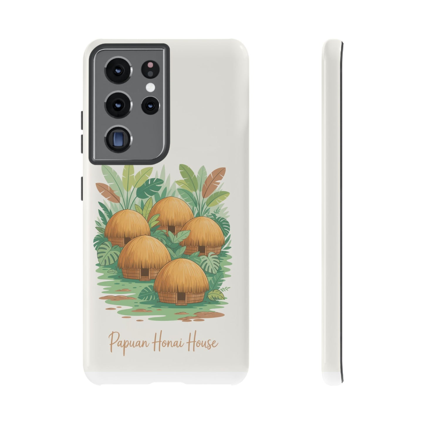 Papuan Honai House Design - Phone Case