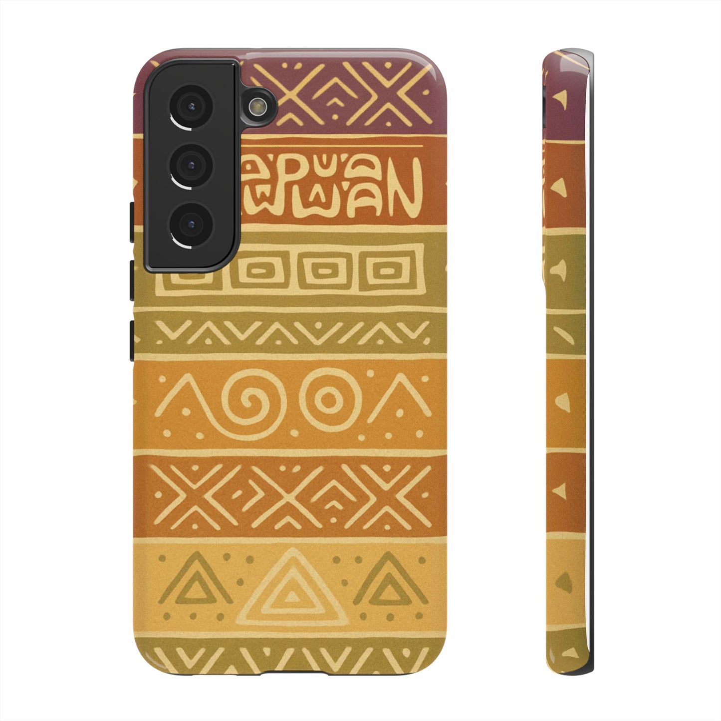Soft Tribal Design, Papuan Culture - Phone Case