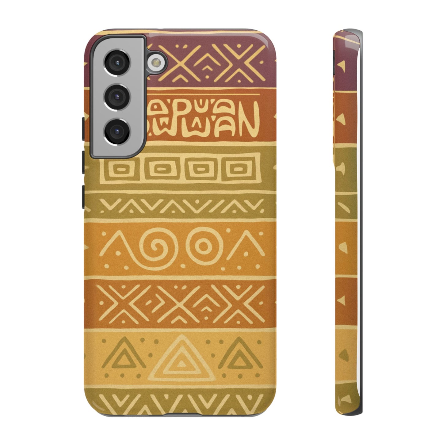 Soft Tribal Design, Papuan Culture - Phone Case