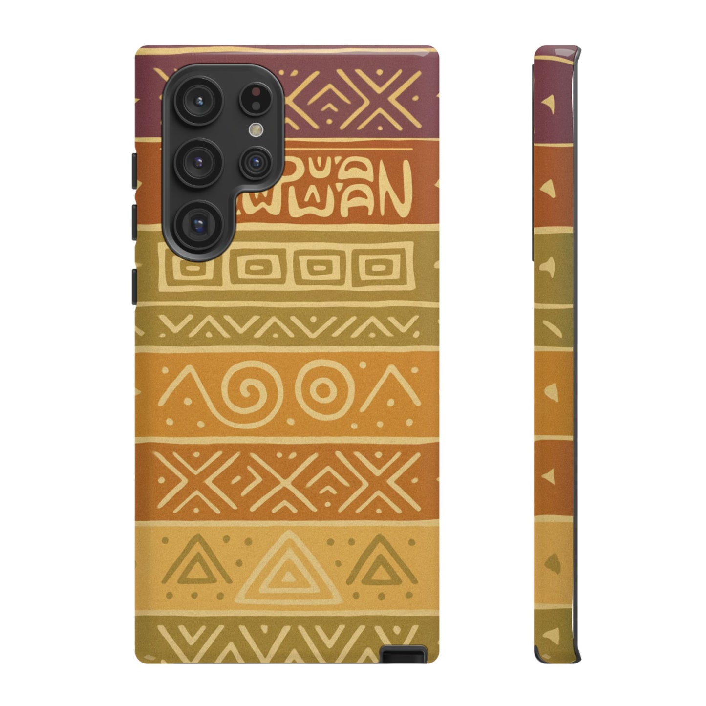 Soft Tribal Design, Papuan Culture - Phone Case