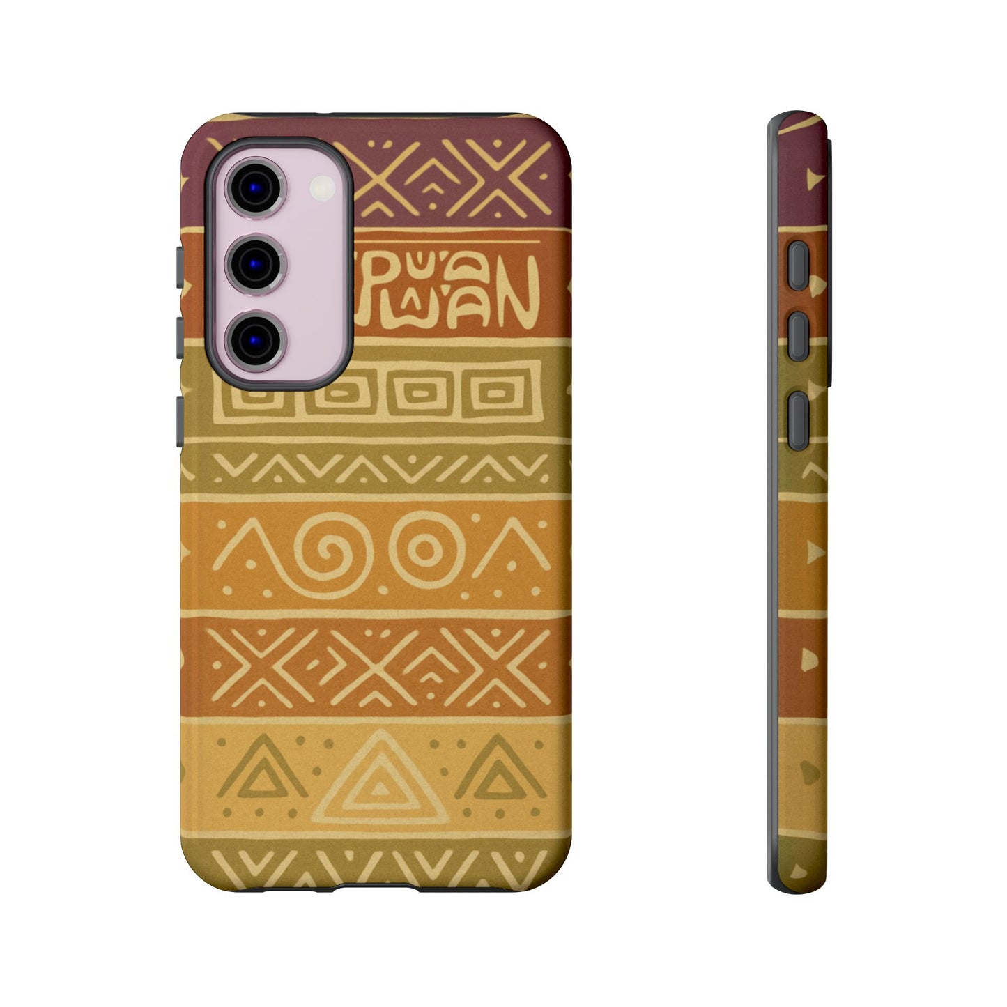 Soft Tribal Design, Papuan Culture - Phone Case