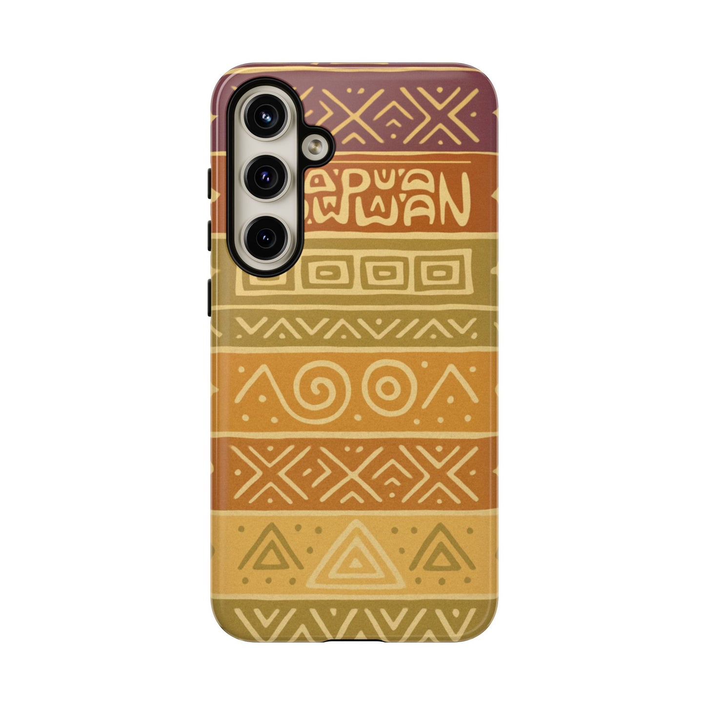 Soft Tribal Design, Papuan Culture - Phone Case