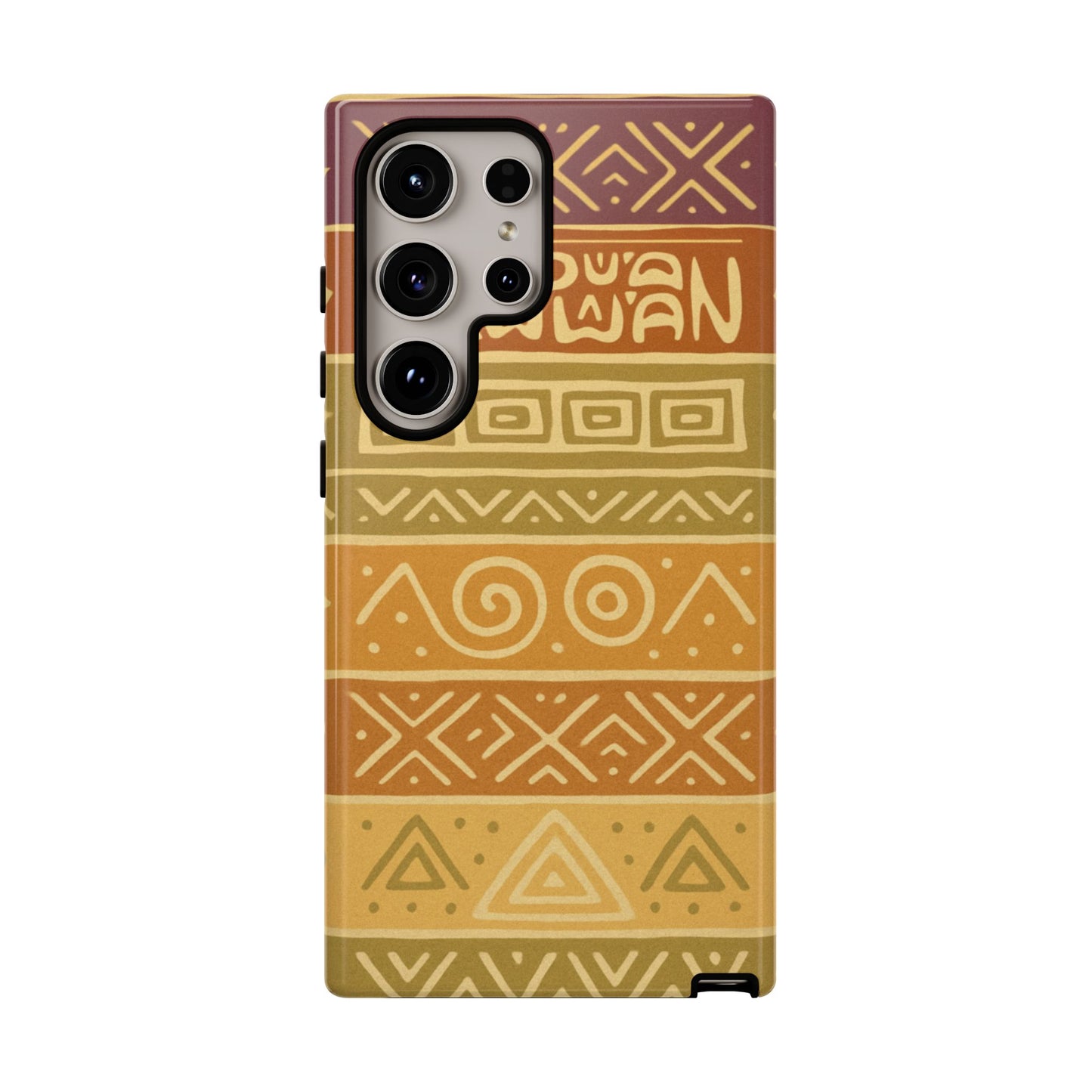 Soft Tribal Design, Papuan Culture - Phone Case