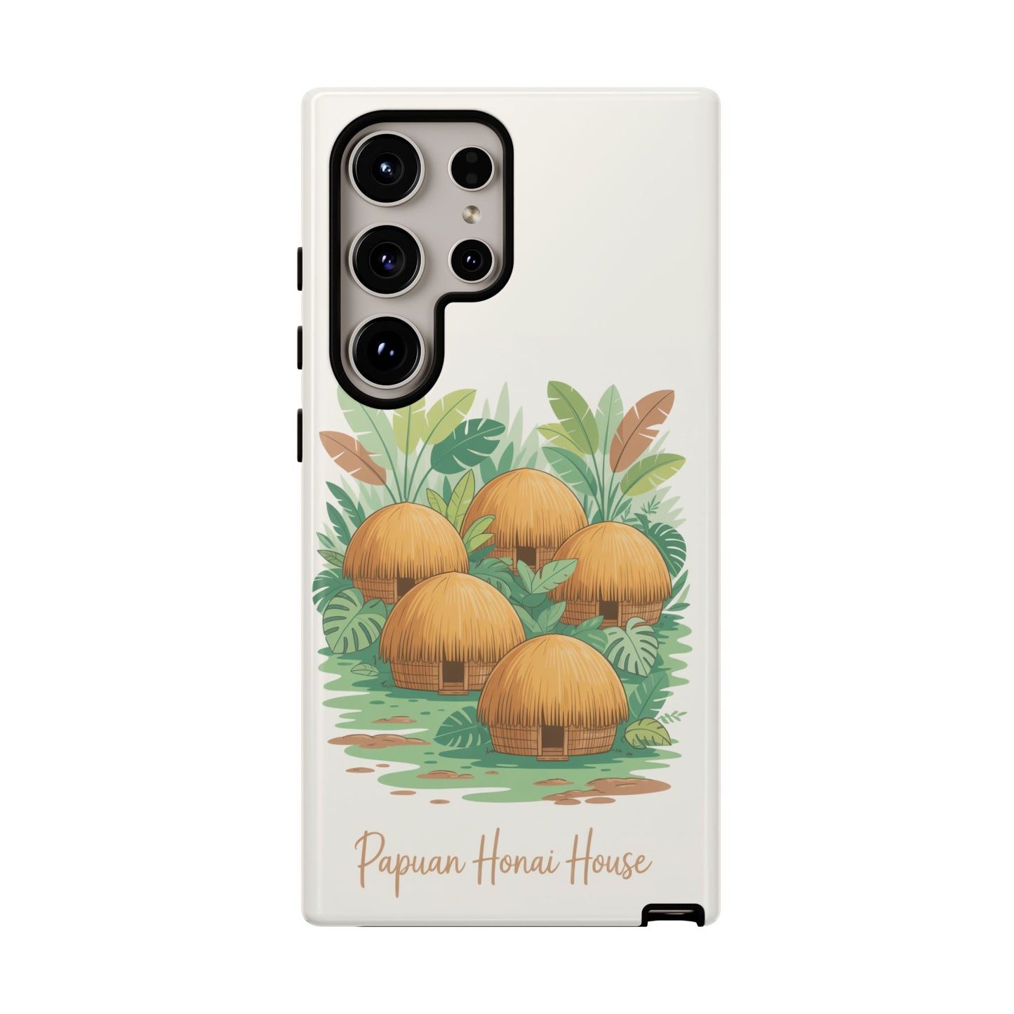 Papuan Honai House Design - Phone Case