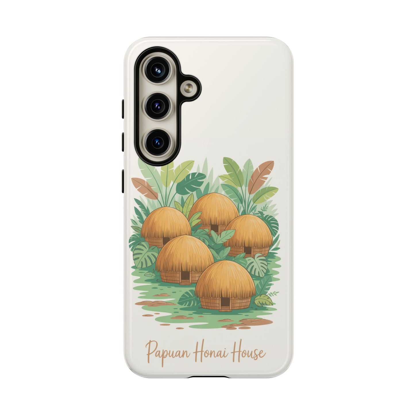 Papuan Honai House Design - Phone Case