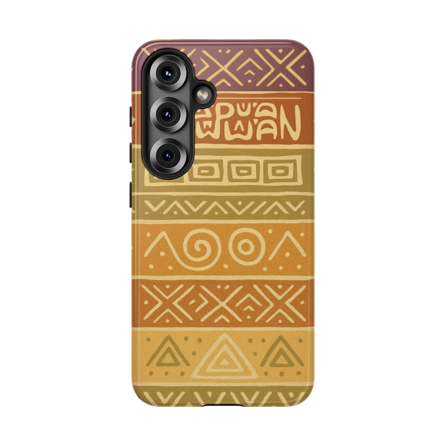 Soft Tribal Design, Papuan Culture - Phone Case