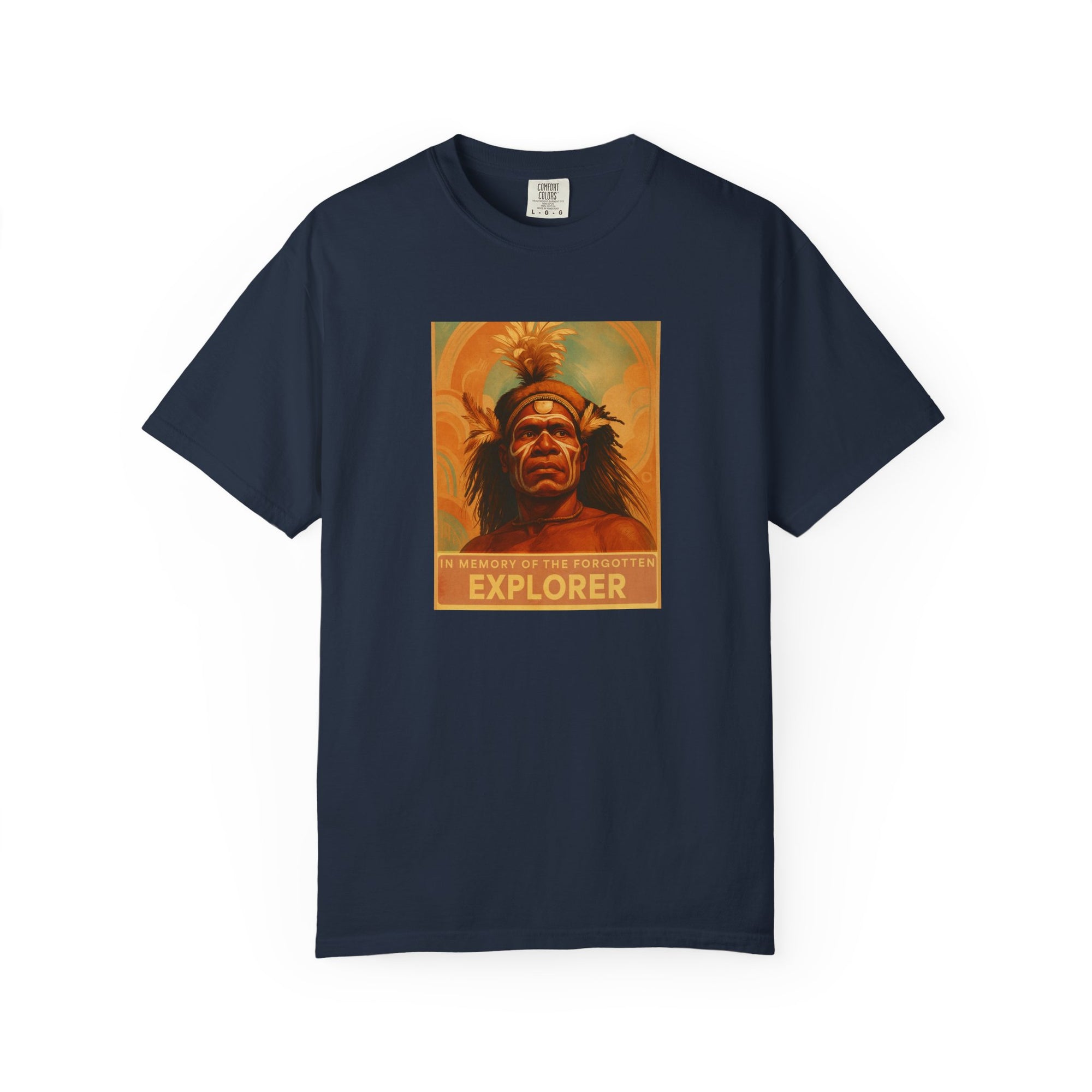 In Memory of the Forgotten Explorer T-Shirt – Available in Various Sizes and Colors