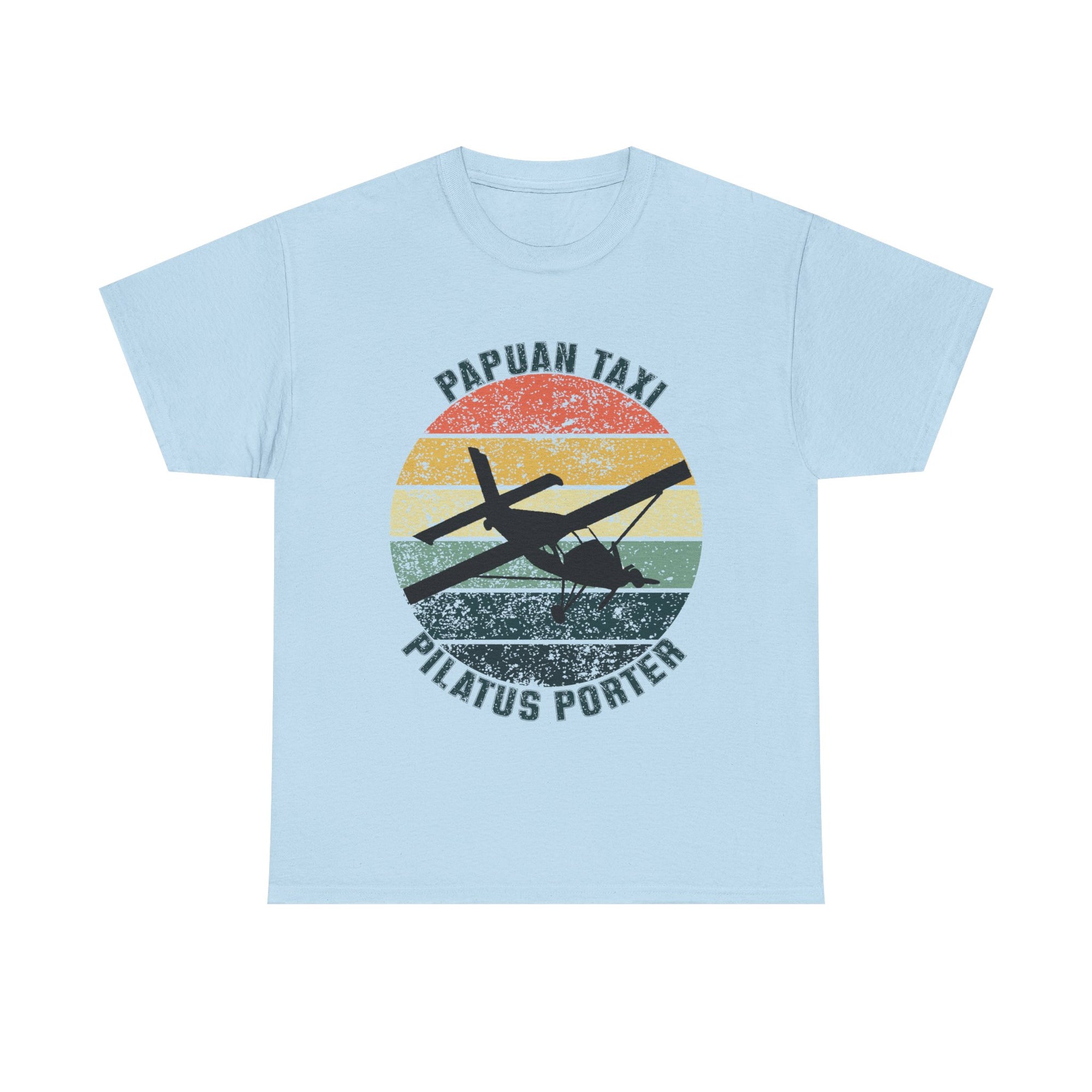 (AU & NZ) "Jungle Horizon" I Papuan Taxi Retro Sun T-Shirt I Available in Multiple Colors & Sizes I Unisex Tee