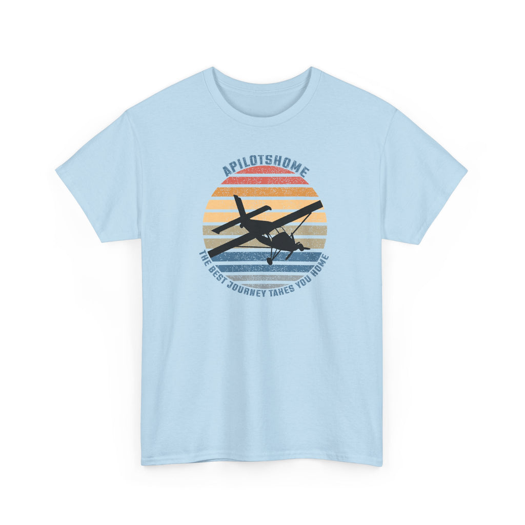 (CANADA) APilotsHome - The Best Journey Takes You Home I Available in Multiple Colors & Sizes I Unisex Pilot Tee
