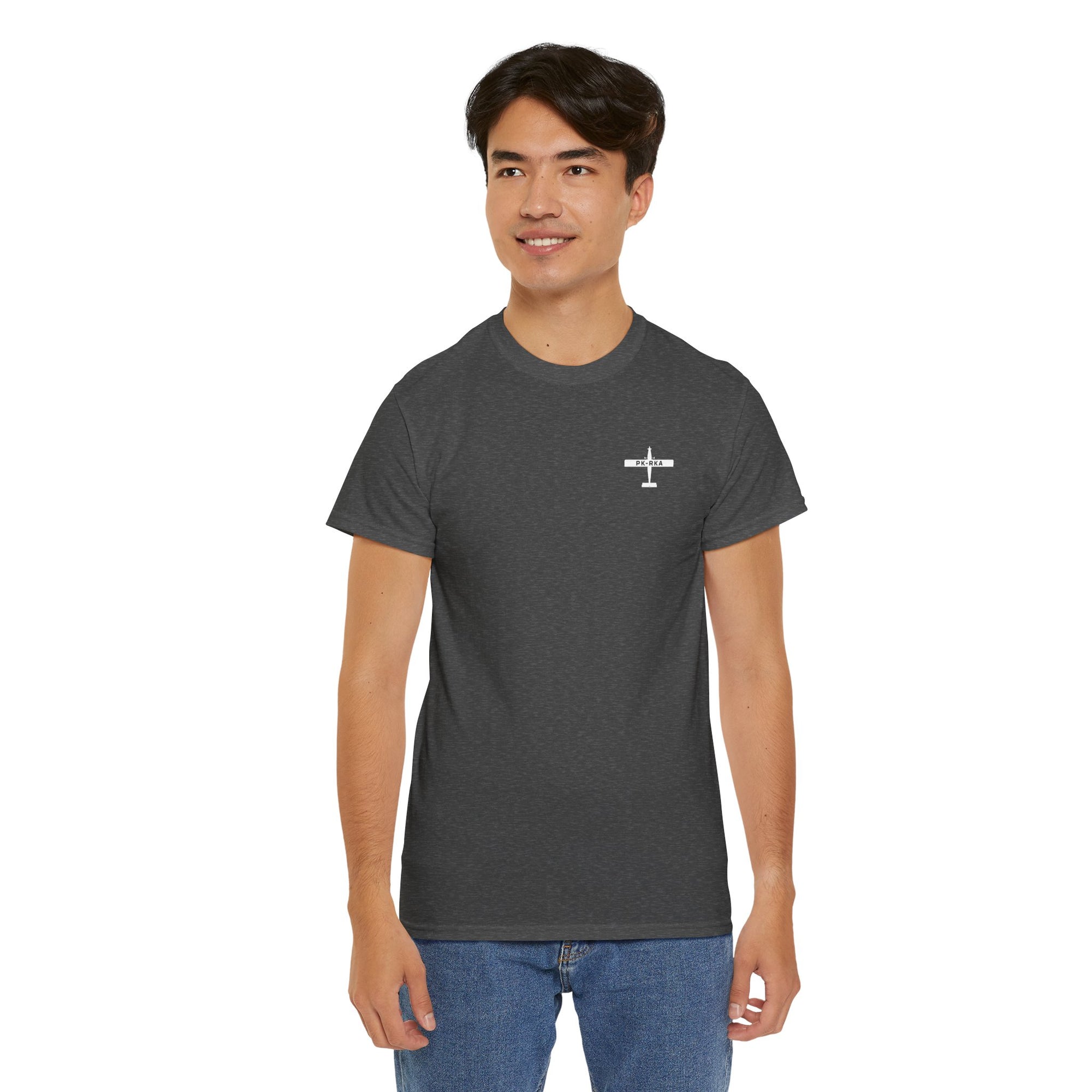 Customizable Tail Number T-Shirt – Personalize with Your Own Name or Callsign I Available in Multiple Colors & Sizes I Unisex Pilot Tee