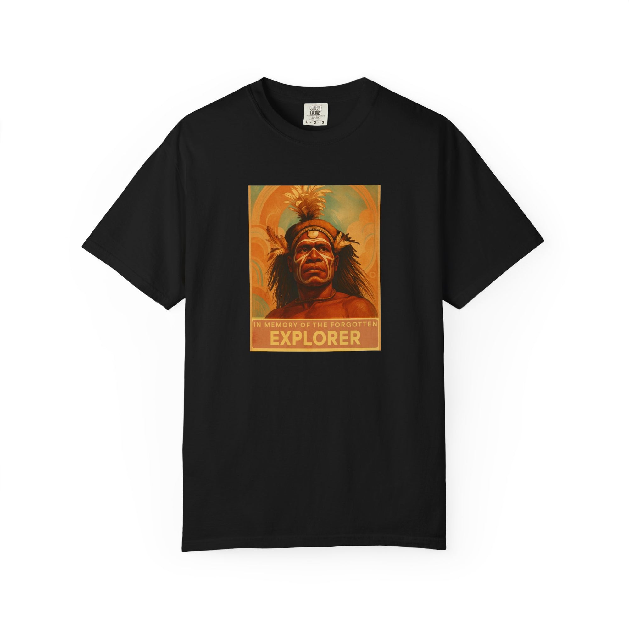 In Memory of the Forgotten Explorer T-Shirt – Available in Various Sizes and Colors