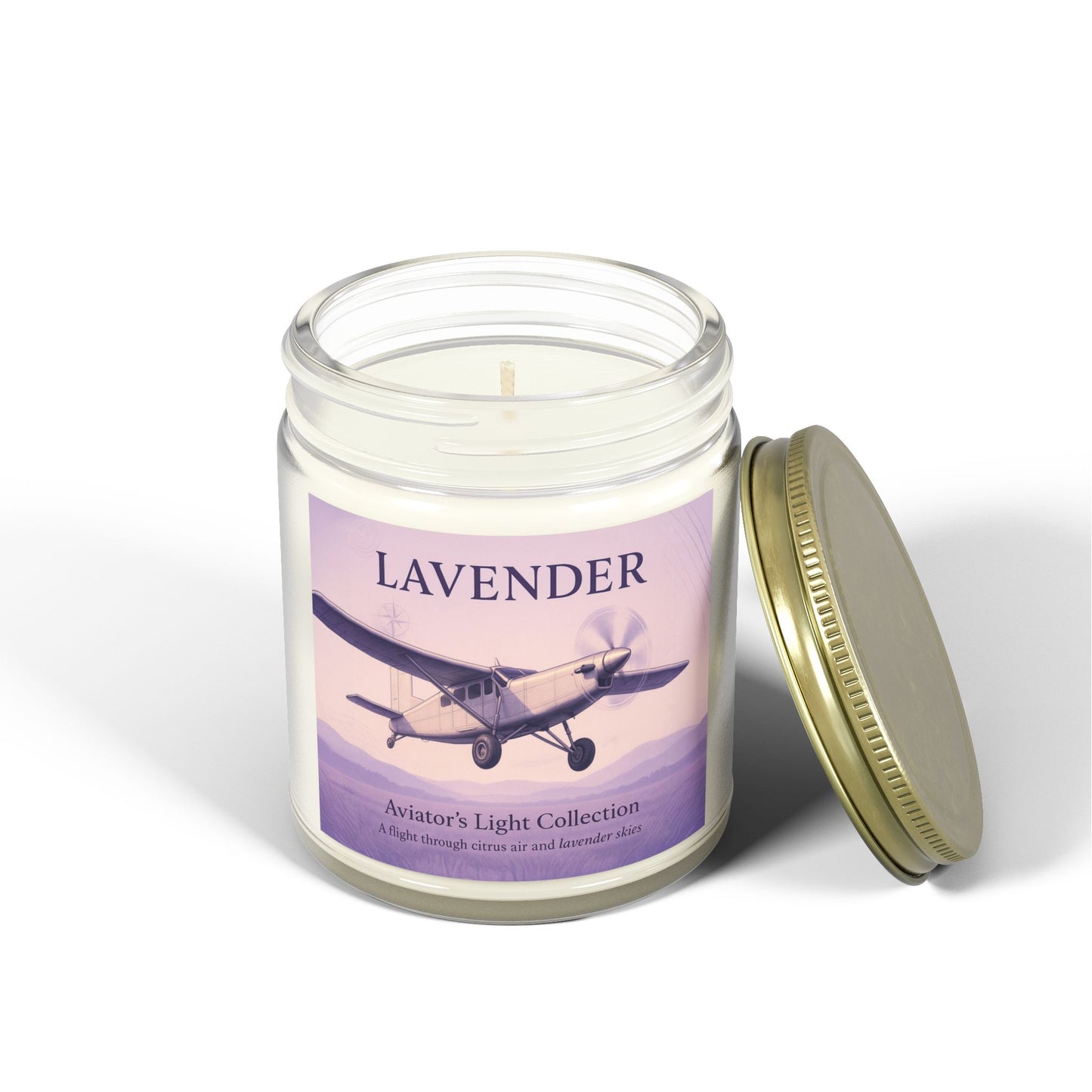 Lavender Candle – Refreshing Citrus & Soothing Lavender Blend