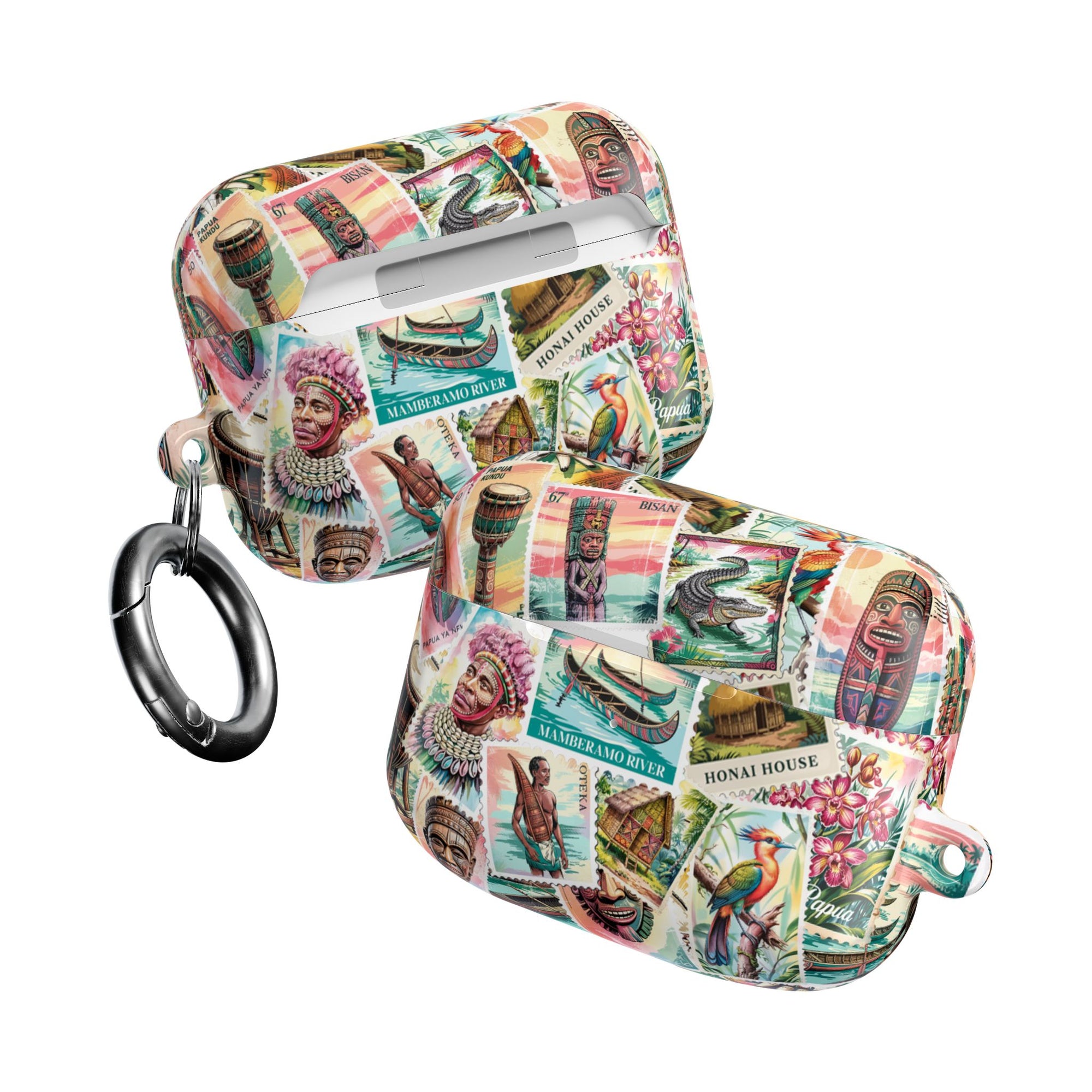 Papuan Post Stamp - Airpod Case