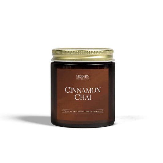 Cinnamon Chai Scented Candle – Spiced Warmth & Cozy Nostalgia