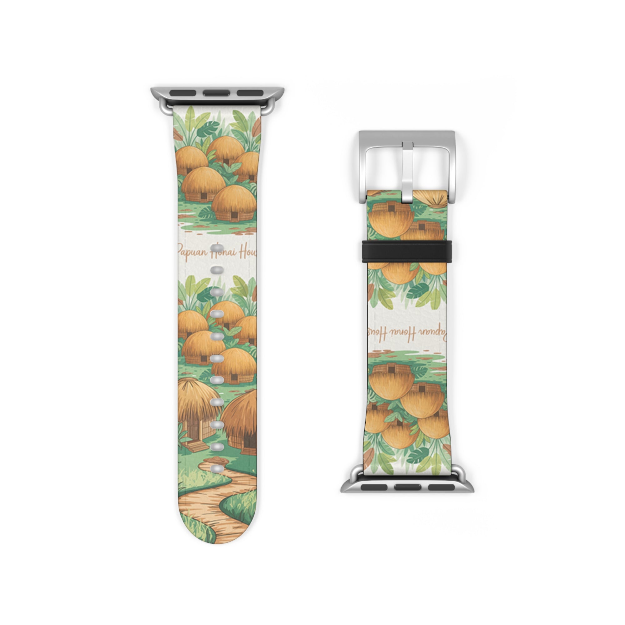 Honai Houses Watch Band - 2 - Stylish Accessory for Adventure Lovers