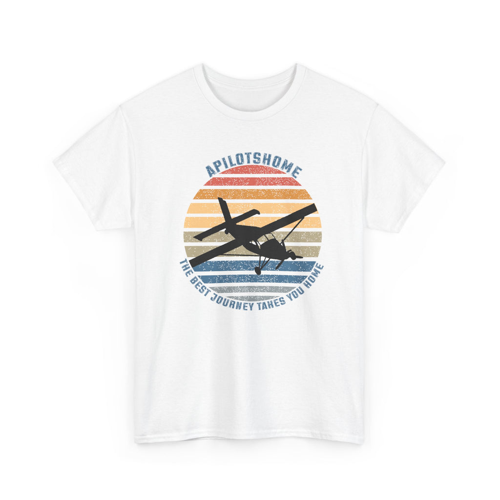 (EU & EFTA) APilotsHome - The Best Journey Takes You Home I Available in Multiple Colors & Sizes I Unisex Pilot Tee